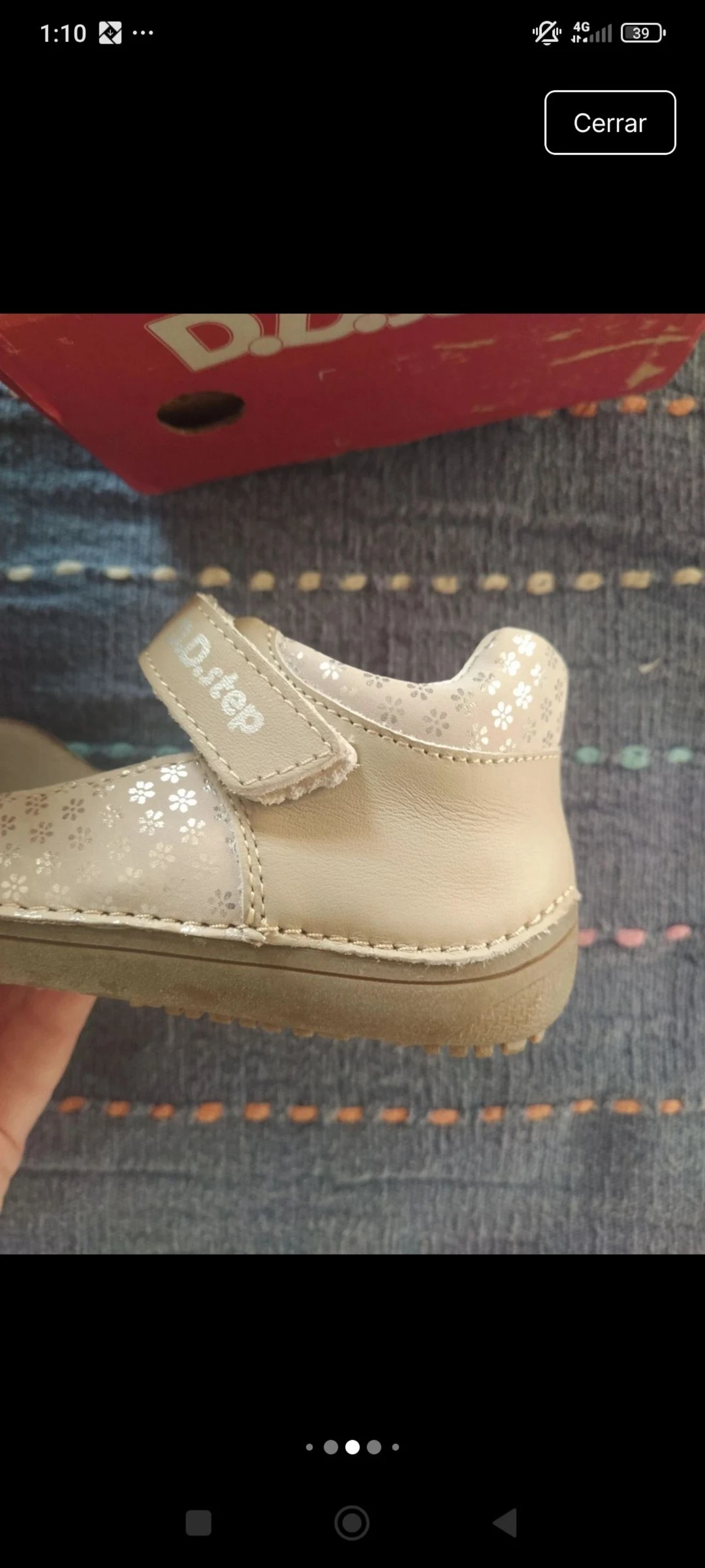 Barefoot leather ballet flats DDstep size 29 new – photo 4